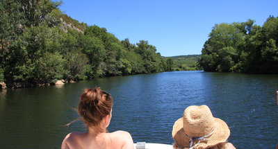 Hausbooturlaub auf dem Fluss Lot, Frankreich 